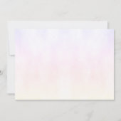 Colorful Butterflies Birthday Bedankkaart (Achterkant)