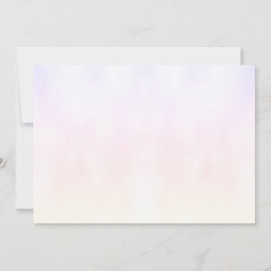 Colorful Butterflies Birthday Bedankkaart (Achterkant)