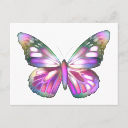 Colorful Butterflies Briefkaart (Voorkant)