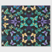 Colorful Butterflies Cadeaupapier (Vlak)