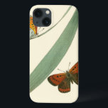 Colorful Butterflies die rond een leder stroomt iPhone 13 Hoesje<br><div class="desc">Een ongecontroleerde afdruk van twee kleurrijke vlinders die rond een blad fladderen. Hoewel het stuk eenvoudig is, is het verbijsterend in zijn schoonheid. Geef dit als cadeau aan een geliefde, of bederf jezelf!</div>