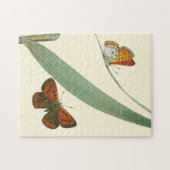 Colorful Butterflies die rond een leder stroomt Legpuzzel (Horizontaal)