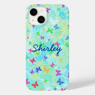 Colorful Butterflies en Daisies van Shirley Taylor Case-Mate iPhone 14 Hoesje