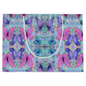 Colorful Butterflies Flying - Gift Bag Spring Groot Cadeauzakje (Voorkant)