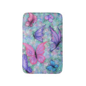 Colorful Butterflies Flying - Joy Badmat (Voorkant Verticaal)