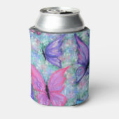 Colorful Butterflies Flying - Joy Blikjeskoeler (Blikje Achterkant)