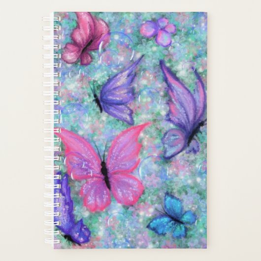 Colorful Butterflies Flying - Joy Planner (Voorkant)