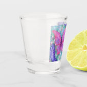 Colorful Butterflies Flying - Joy Shot Glas (Links)
