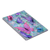 Colorful Butterflies Flying Notitieboek (Rechterzijde)