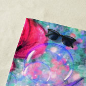 Colorful Butterflies Flying - Spring - Tekening Strandlaken (In situ)