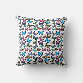Colorful Butterflies Galore Pillow Kussen