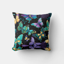 Colorful Butterflies Kussen