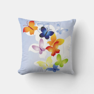 Colorful Butterflies Kussen