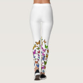 Colorful Butterflies Leggings (Achterkant)
