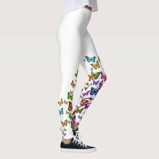 Colorful Butterflies Leggings (Rechts)