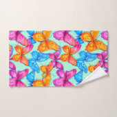 Colorful Butterflies Patroon Bad Handdoek (Handdoek)
