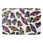 Colorful Butterflies Patroon Badmat (Voorkant)