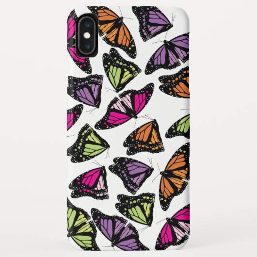Colorful Butterflies Patroon Case-Mate iPhone Case (Achterkant)
