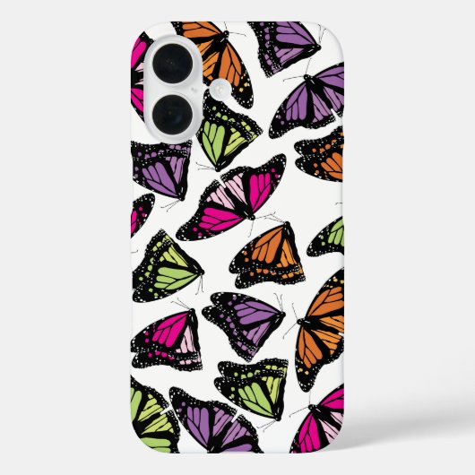 Colorful Butterflies Patroon Case-Mate iPhone Case (Achterkant)