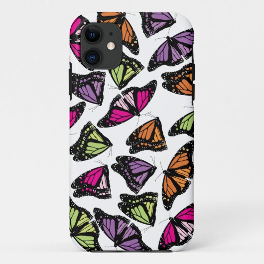 Colorful Butterflies Patroon Case-Mate iPhone Case (Achterkant)