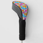 Colorful Butterflies Patroon Golfheadcover (Schuin)