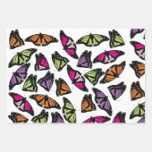 Colorful Butterflies Patroon Inpakpapier Vel (Voorkant)