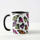 Colorful Butterflies Patroon Mok (Links)