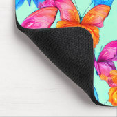 Colorful Butterflies Patroon Muismat (Hoek)