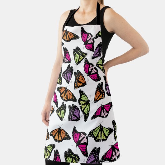 Colorful Butterflies Patroon Schort (Insitu)