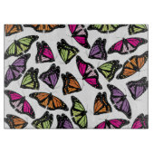 Colorful Butterflies Patroon Snijplank (Voorkant)