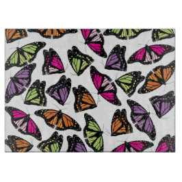 Colorful Butterflies Patroon Snijplank