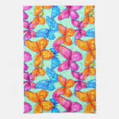 Colorful Butterflies Patroon Theedoek (Verticaal)
