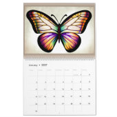 Colorful Butterflies | Radiant Butterfly Magic Kalender (Jan 2027)