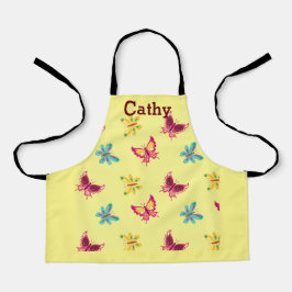 Colorful Butterflies Schort