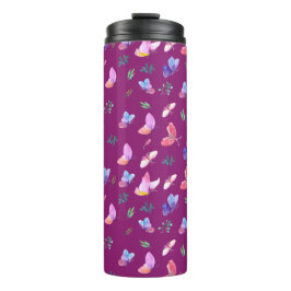 Colorful Butterflies Thermosbeker