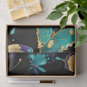 Colorful Butterflies Tissuepapier (Geschenk)