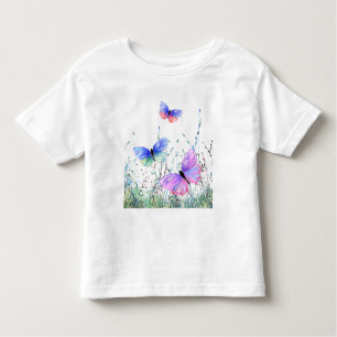 Colorful Butterflies Toddler T-Shirt