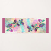 Colorful Butterflies Yoga Mat - Schilderen (Voorkant (horizontaal))