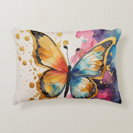 Colorful Butterfly Accent Kussen