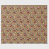 Colorful Butterfly ARt Cadeaupapier (Vlak)