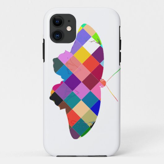 Colorful Butterfly Art Case-Mate iPhone Case (Achterkant)