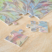 Colorful Butterfly Art  stijl Puzzle Legpuzzel (Zijkant)