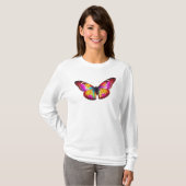 colorful butterfly art t-shirt (Voorkant volledig)