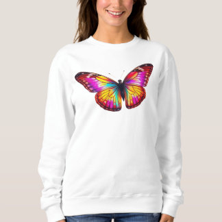 colorful butterfly art trui