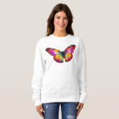 colorful butterfly art trui (Voorkant volledig)