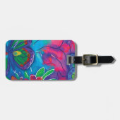 Colorful Butterfly Bagagelabel (Voorkant horizontaal)