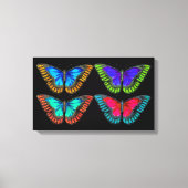 Colorful  Butterfly Canvas Art Print (Voorkant)
