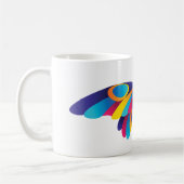 Colorful Butterfly Coffee Mok (Links)