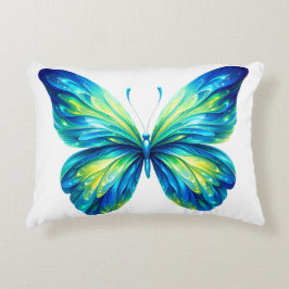 Colorful Butterfly Custom Accent Pillow Kussen