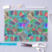 Colorful Butterfly Double Challenge | Weefselpapie Tissuepapier (Craft)